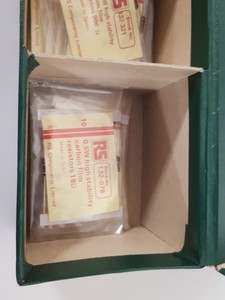Thumbnail image of Lot of 25x Vintage RS Brand New Resistors Electronics