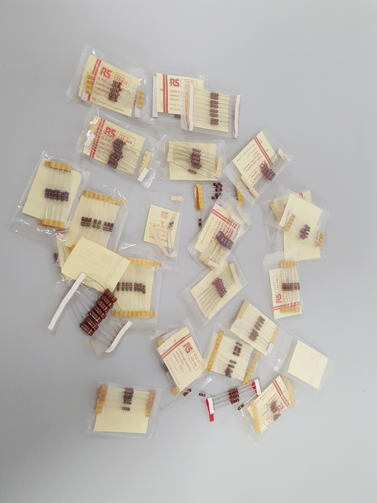 Image of 19x RS Components Resistors Electronics