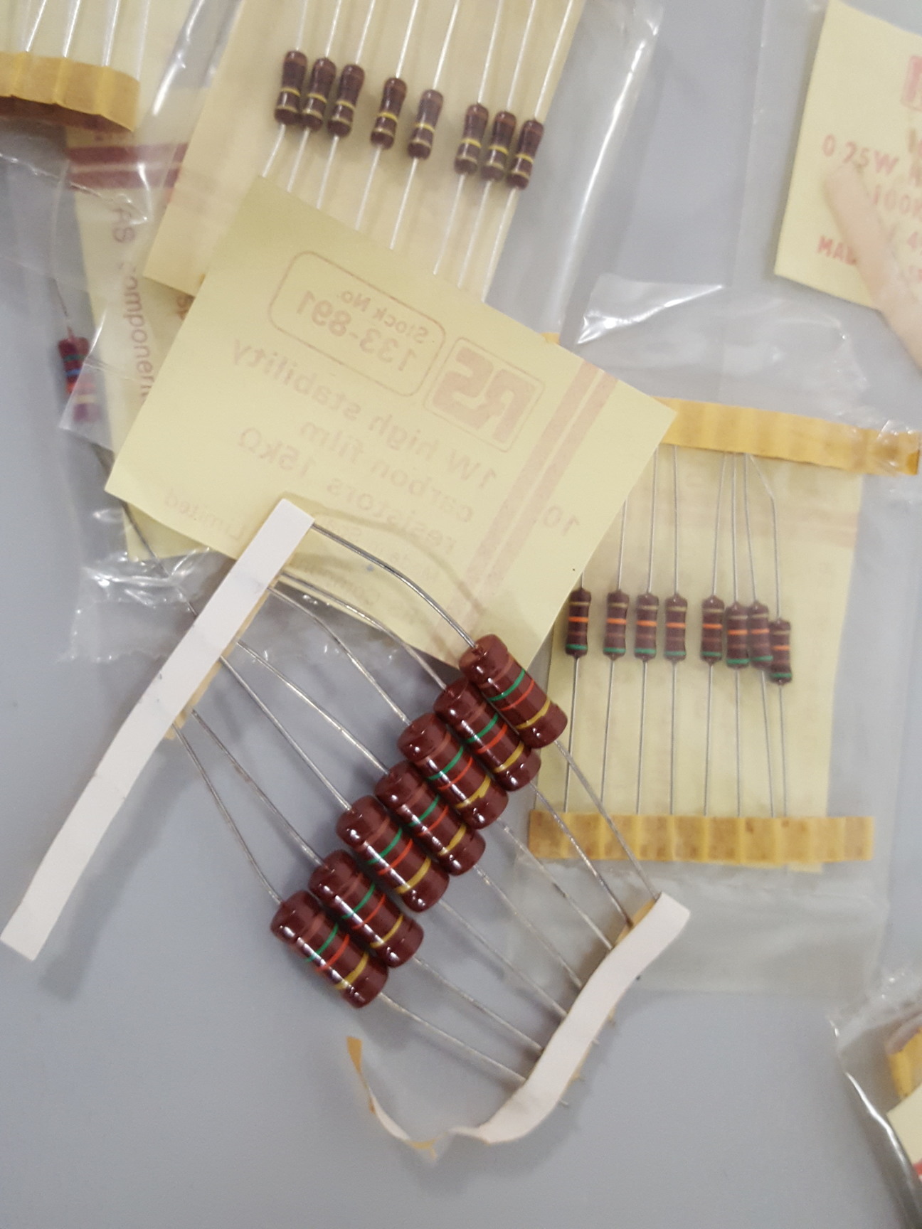 Image of 19x RS Components Resistors Electronics
