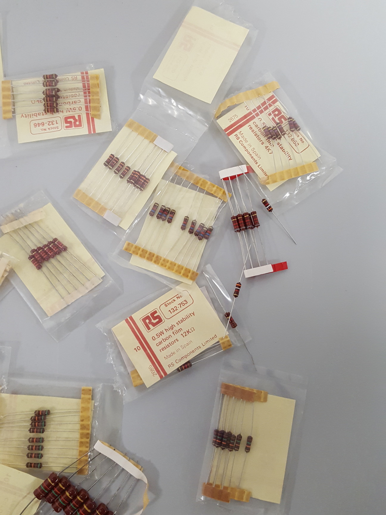 Image of 19x RS Components Resistors Electronics