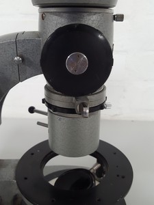 Thumbnail image of Vintage Carl Zeiss Binocular Mirror Microscope Lab+ Vickers Eyepieces HWF 10X.