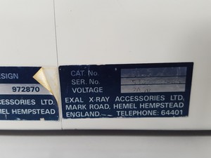 Thumbnail image of Exal X-ray Viewing Light Box Lab Accessories Ltd 972870 