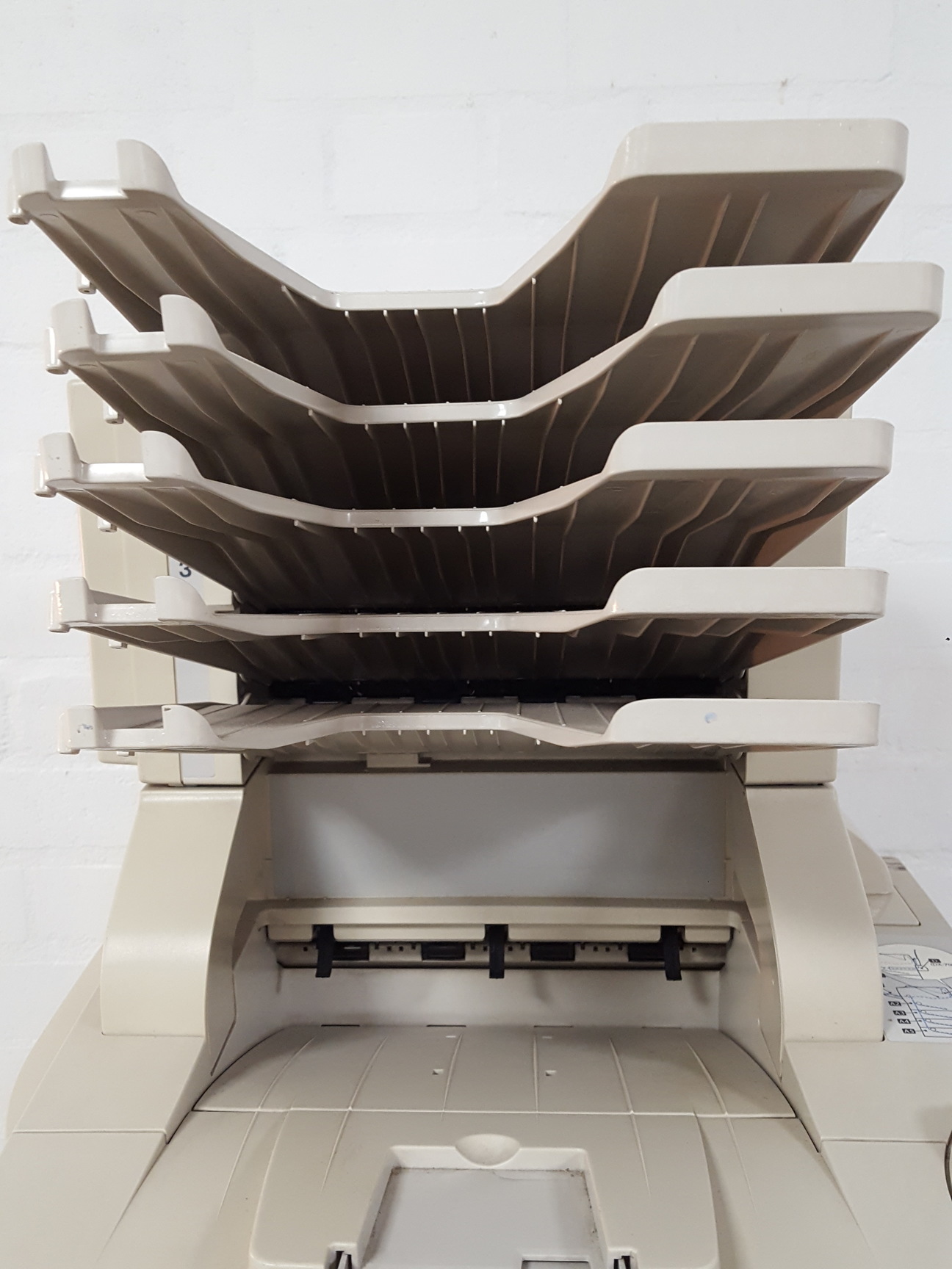 Image of Brother HL-7050 A4 Mono Laser Printer + MX-7000 Mailbox Unit 5 Bin Sorter