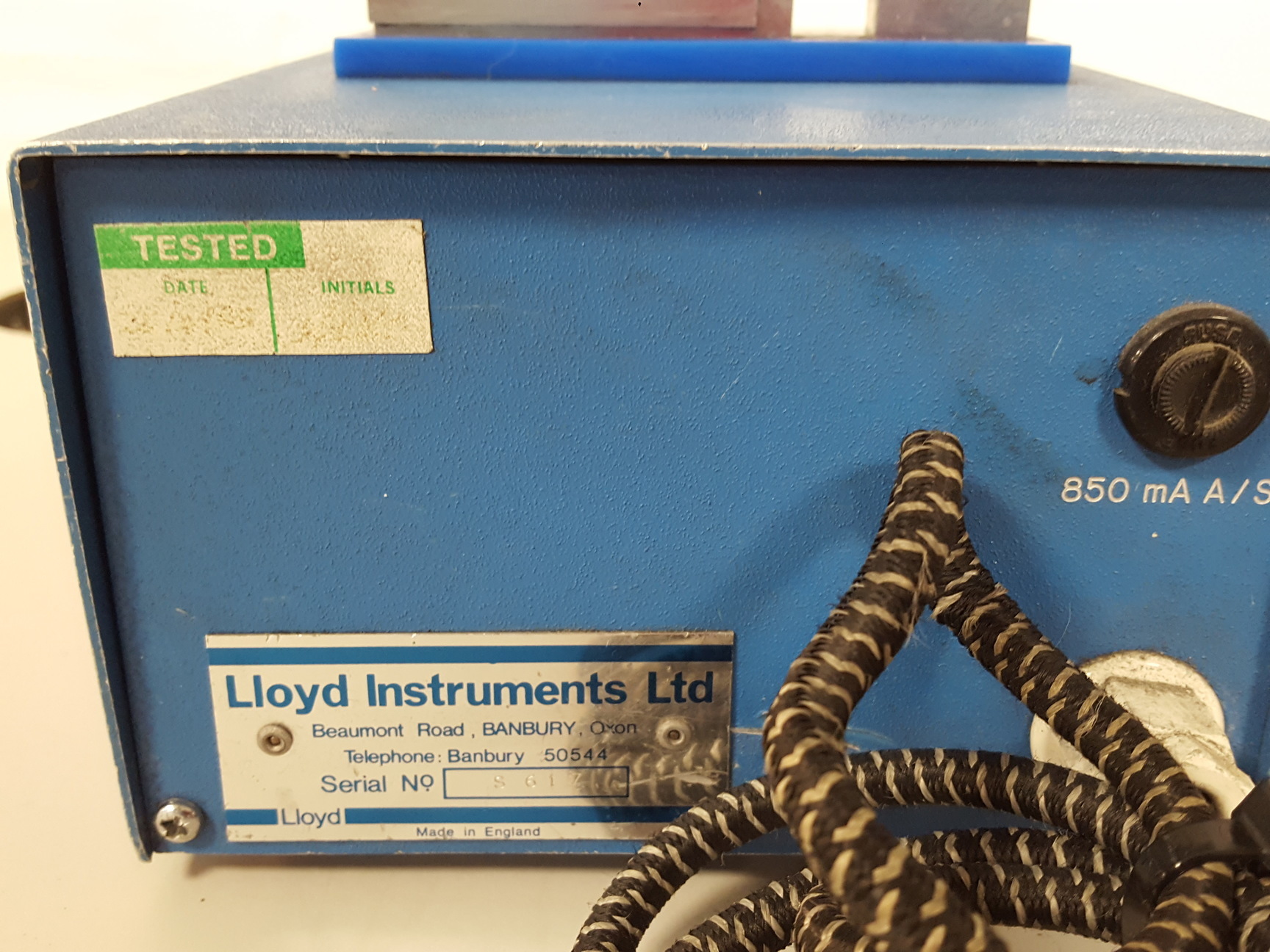 Image of Lloyd Instruments Ltd Dental Soldering Welder Intensity Controller Lab 