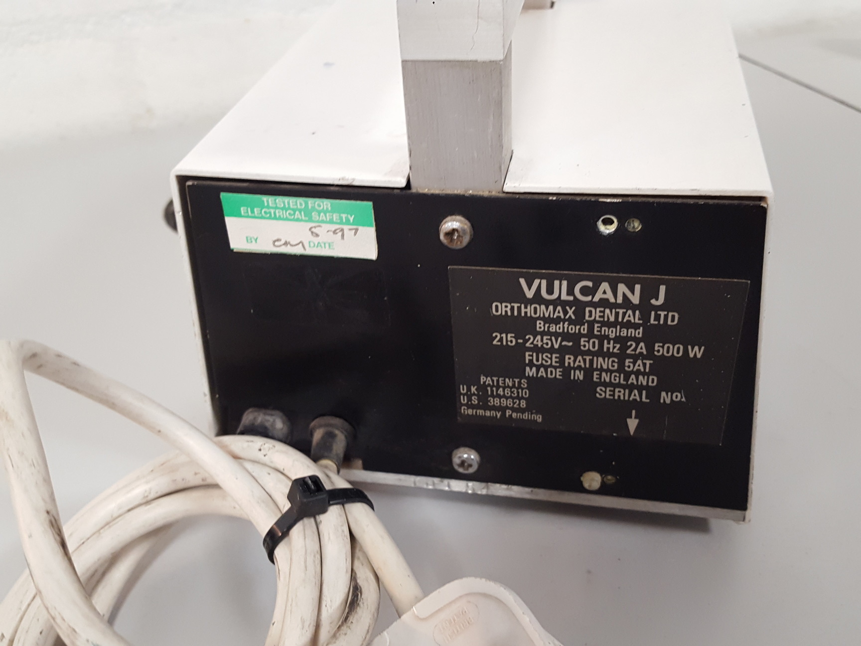 Image of Orthomax Dental Vulcan JT Dentistry Welder Spares/Repair Lab Equipment