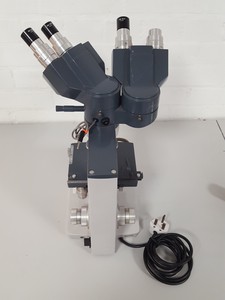 Thumbnail image of Reichert-Jung Microstar Microscope Dual Viewing Head, AO Illuminator Model 1130B