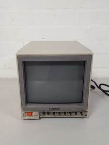 Thumbnail image of Panasonic WV-CM1000/B Black & White CRT Monitor Video Input 