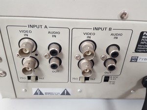 Thumbnail image of Panasonic WV-CM1000/B Black & White CRT Monitor Video Input 