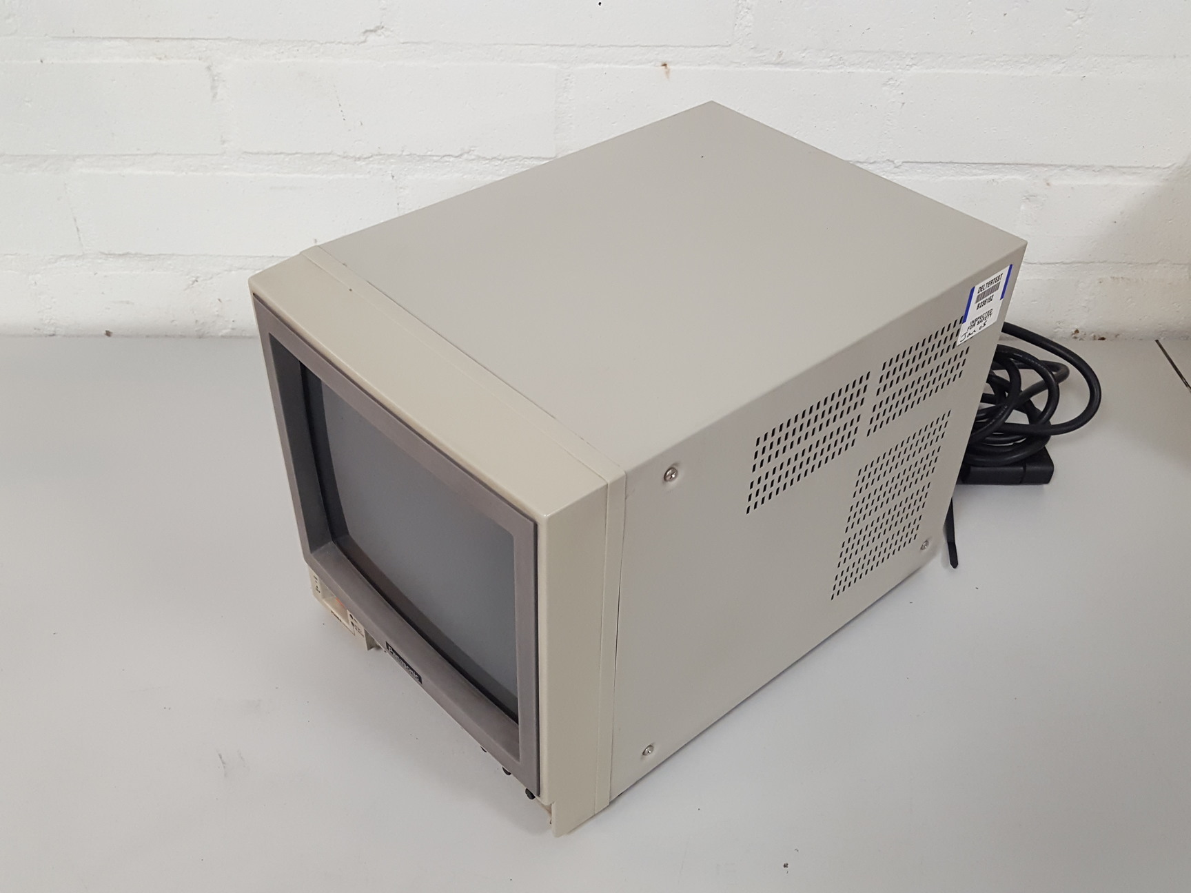 Image of Panasonic WV-CM1000/B Black & White CRT Monitor Video Input 