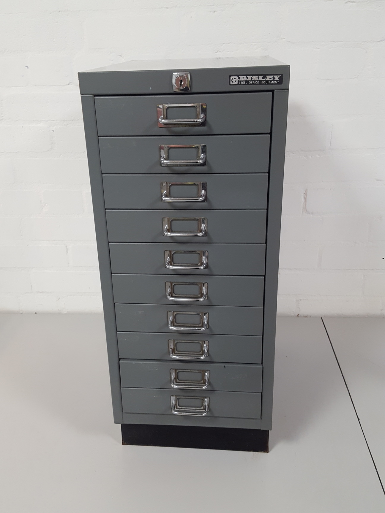 Bisley 10 Drawer Office Filing Small Parts Office Metal
