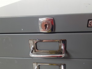Thumbnail image of Bisley 10 Drawer Office Filing Cabinet Workshop Small Parts Office Metal