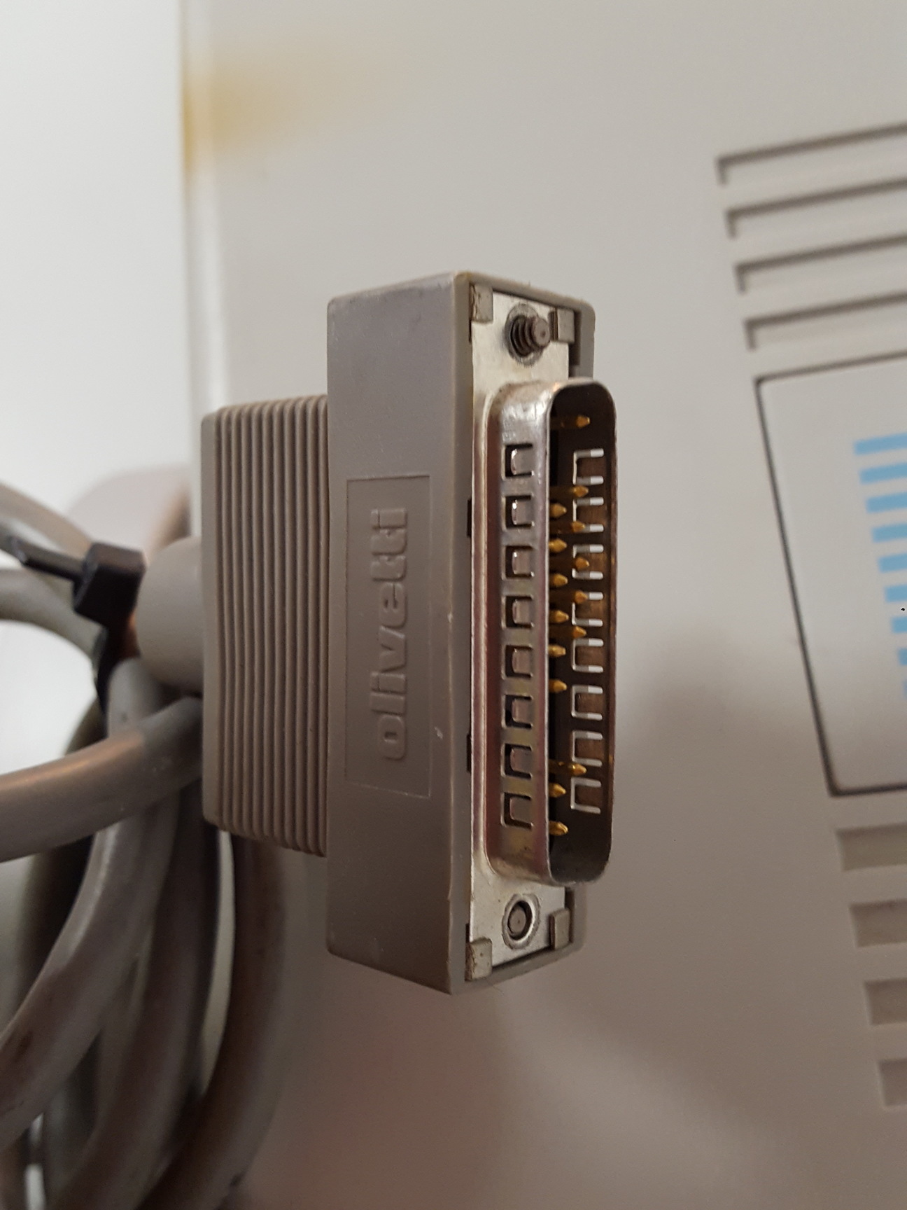 Image of Vintage Olivetti M24 Personal Computer With Monitor - Faulty.