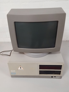 Thumbnail image of Vintage Olivetti M24 Personal Computer With Monitor - Faulty.