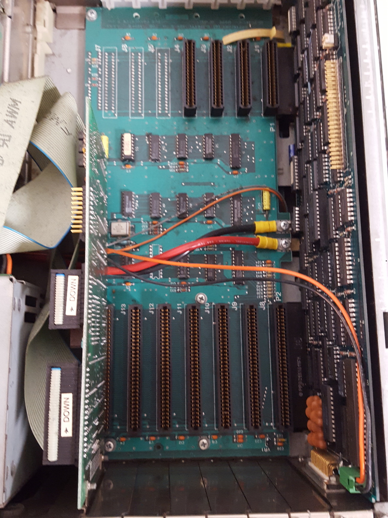 Image of Vintage Olivetti M24 Personal Computer With Monitor - Faulty.