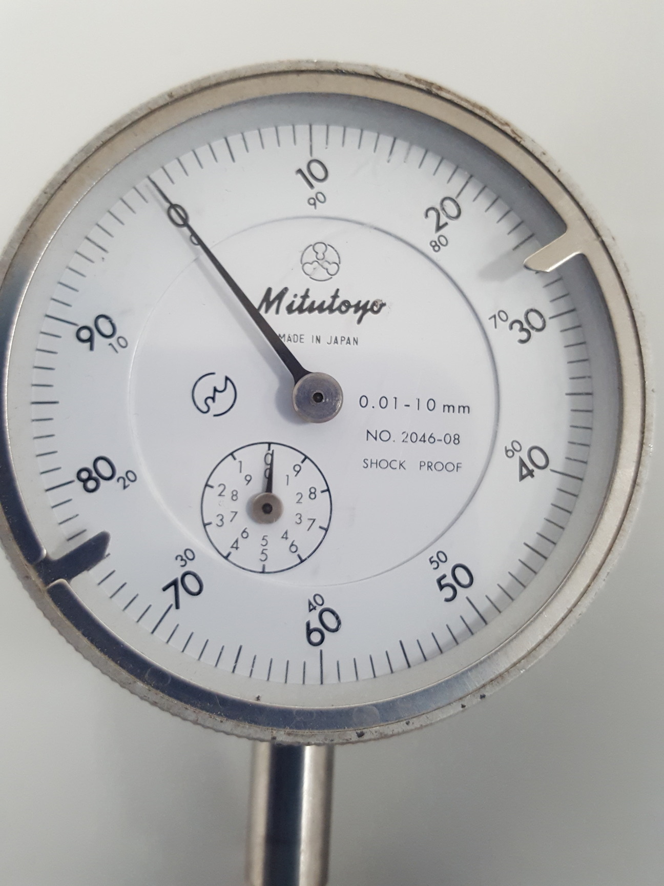 Image of 2x Kafer & Mitutoyo Dial Indicator Gauges Lab