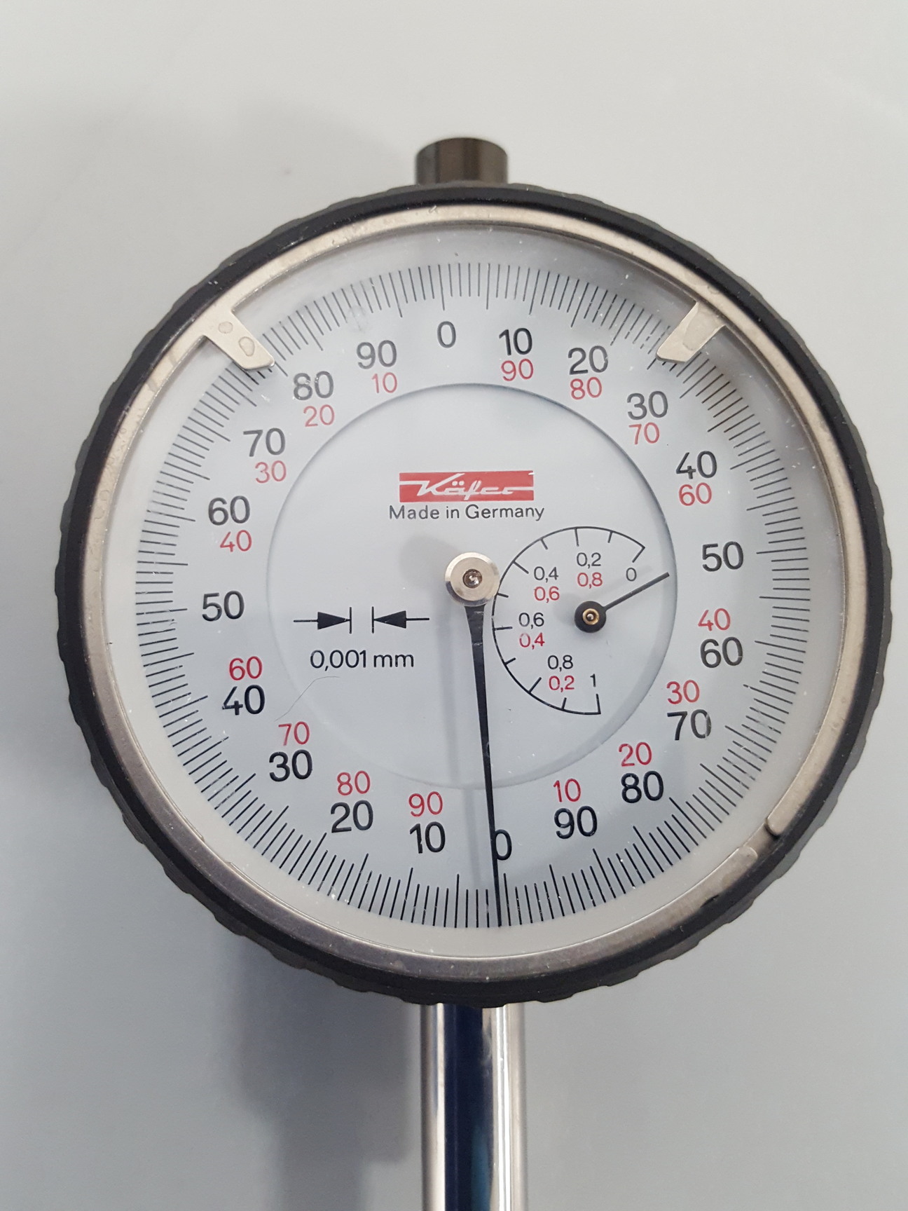 Image of 2x Kafer & Mitutoyo Dial Indicator Gauges Lab