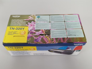 Thumbnail image of Brother TN-320Y Yellow Toner Cartridge Printer Ink