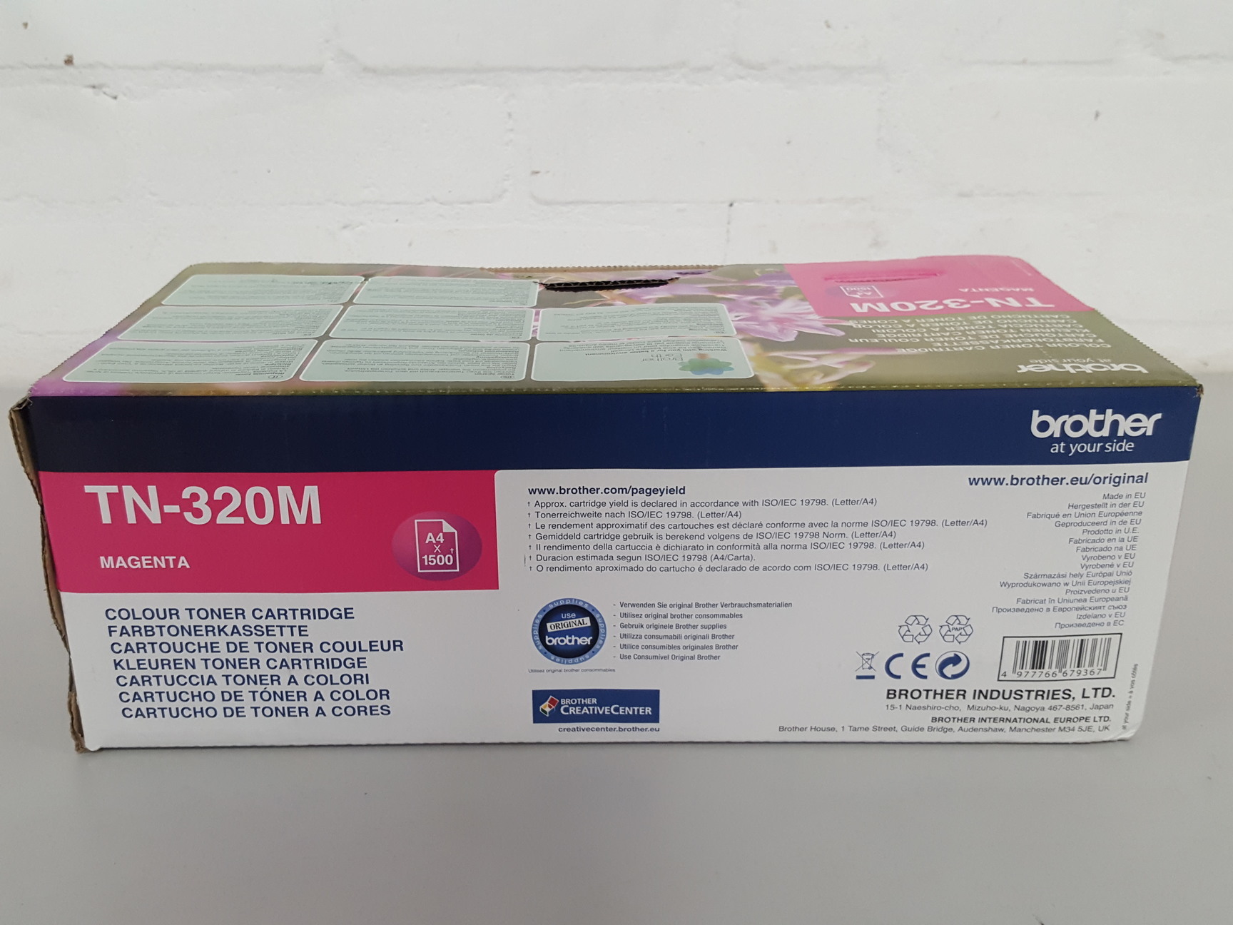 Image of Brother TN-320M Magenta Ink Toner Printer Cartridge 