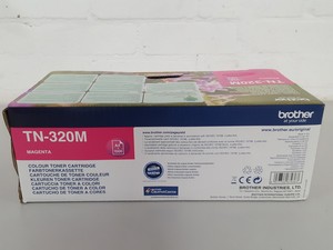 Thumbnail image of Brother TN-320M Magenta Ink Toner Printer Cartridge 