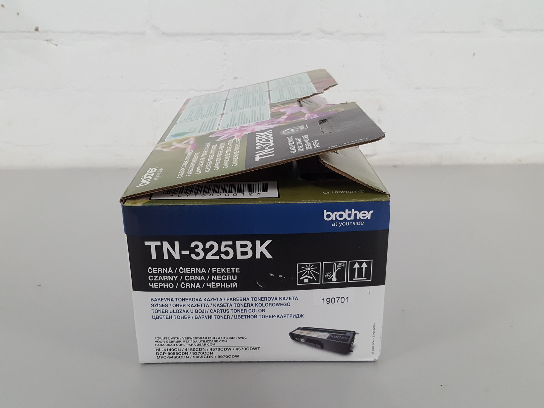 Image of Brother TN-325BK High Yield Black Toner Cartridge Ink