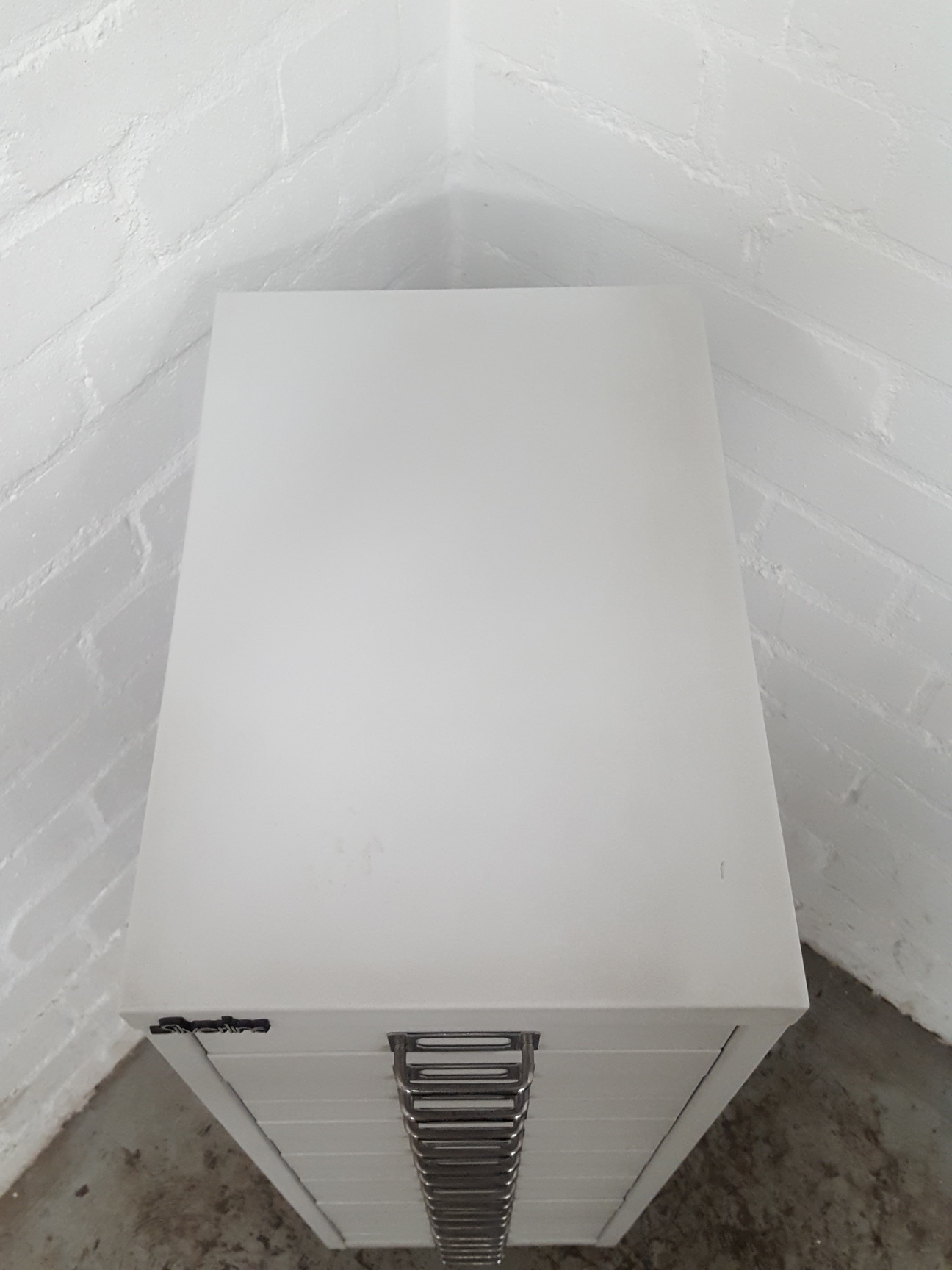 Image of Silverline 15 Drawer Office Filing Cabinet Office Grey