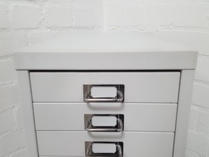 Thumbnail image of Silverline 15 Drawer Office Filing Cabinet Office Grey