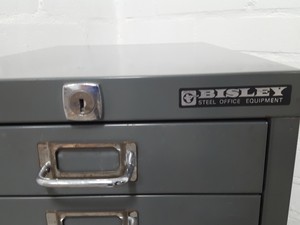 Thumbnail image of Bisley 10 Drawer Office Filing Cabinet Workshop Small Parts Office Metal
