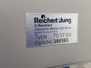 Thumbnail image of Reichert-Jung Ultracut E Microtome System + Table Lab