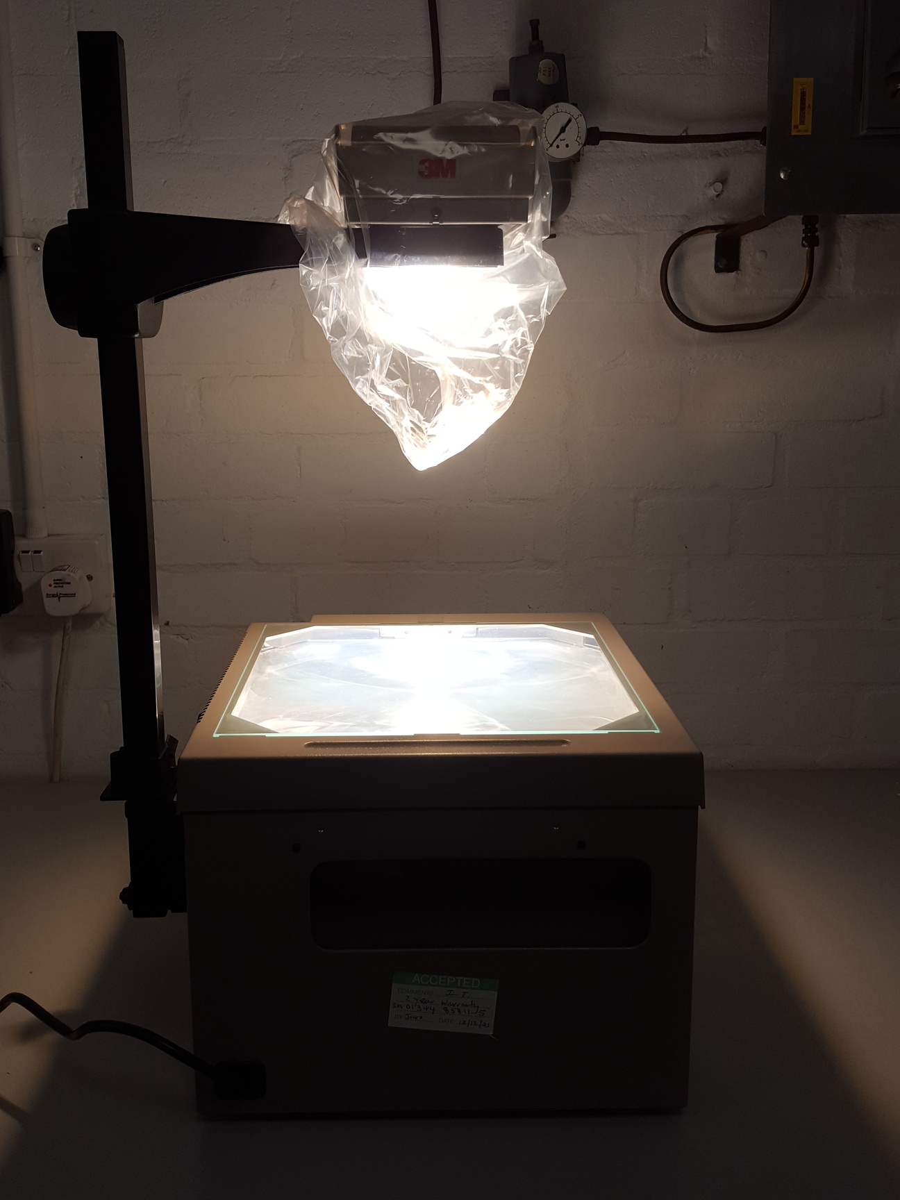 Image of 3M Model 1750 Acetate OHP Overhead Projector