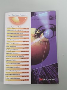 Thumbnail image of 3M Model 1750 Acetate OHP Overhead Projector
