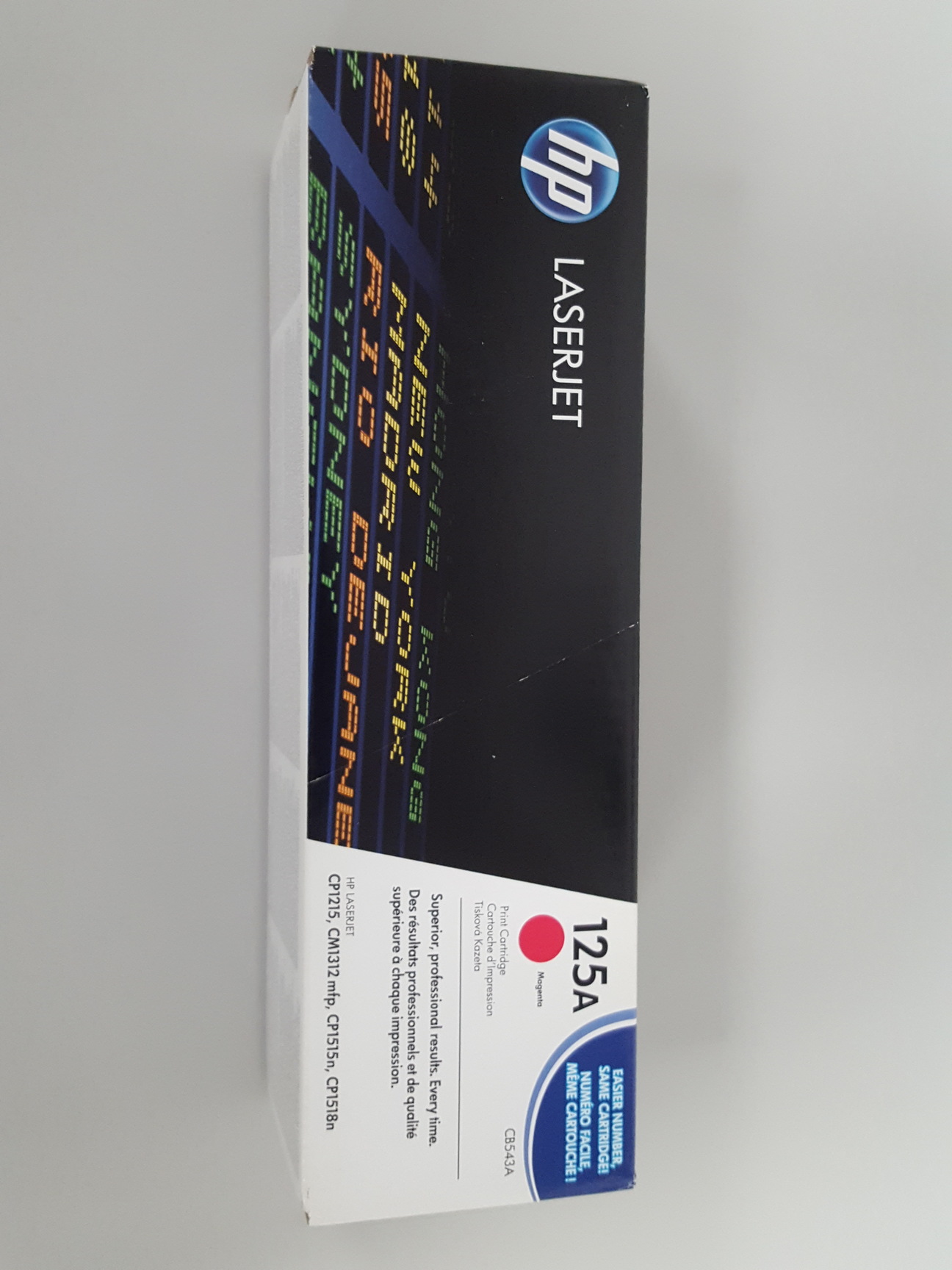 Image of HP LaserJet 125A Magenta Toner Printer Ink Cartridge