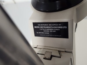Thumbnail image of Micro Instruments Binocular Microscope + Nikon FX35A & HFX-II Camera Unit Lab