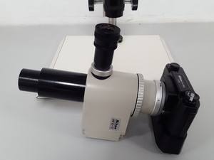 Thumbnail image of Micro Instruments Binocular Microscope + Nikon FX35A & HFX-II Camera Unit Lab