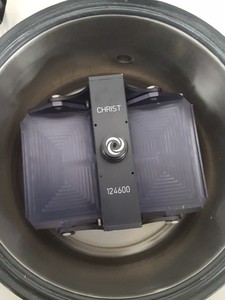 Thumbnail image of Christ RVC 2-25 Benchtop Centrifuge Microplate Rotor & Vacuubrand MZ2C Pump, Lab