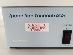 Thumbnail image of Faulty Savant SVC-100H Speed Vac Concentrator Centrifuge Spares / Repair Lab