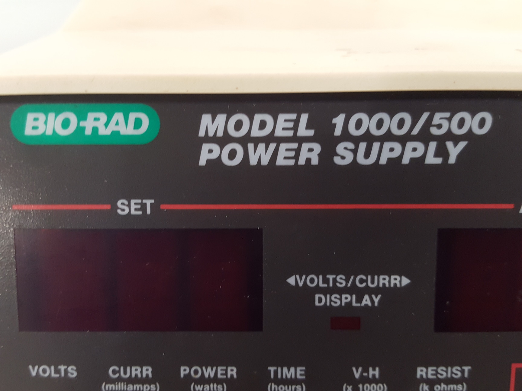 Image of Bio-Rad Model 1000/500 Electrophoresis Power Supply Lab