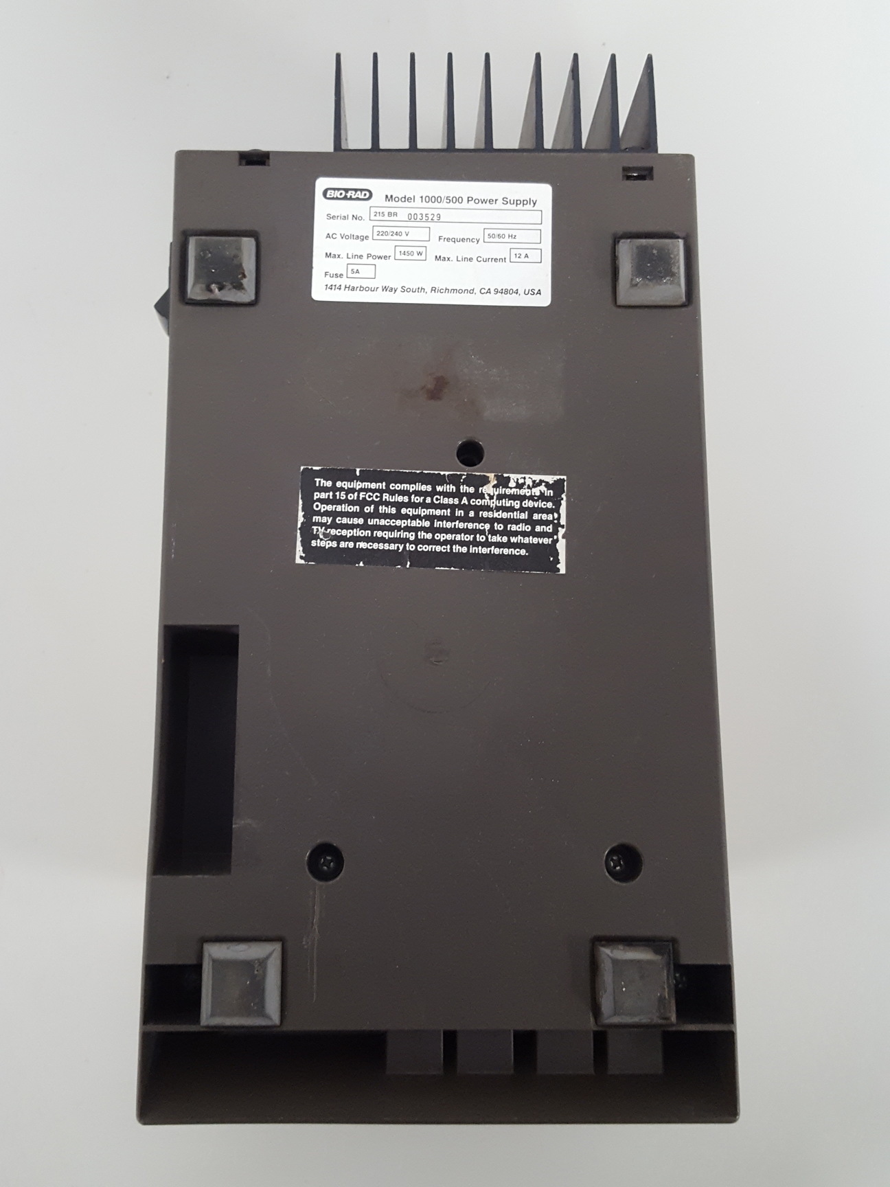 Image of Bio-Rad Model 1000/500 Electrophoresis Power Supply Lab