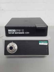 Thumbnail image of Sorvall MicroSpin 12 Microfuge Benchtop Centrifuge Lab + 12 Tube Rotor