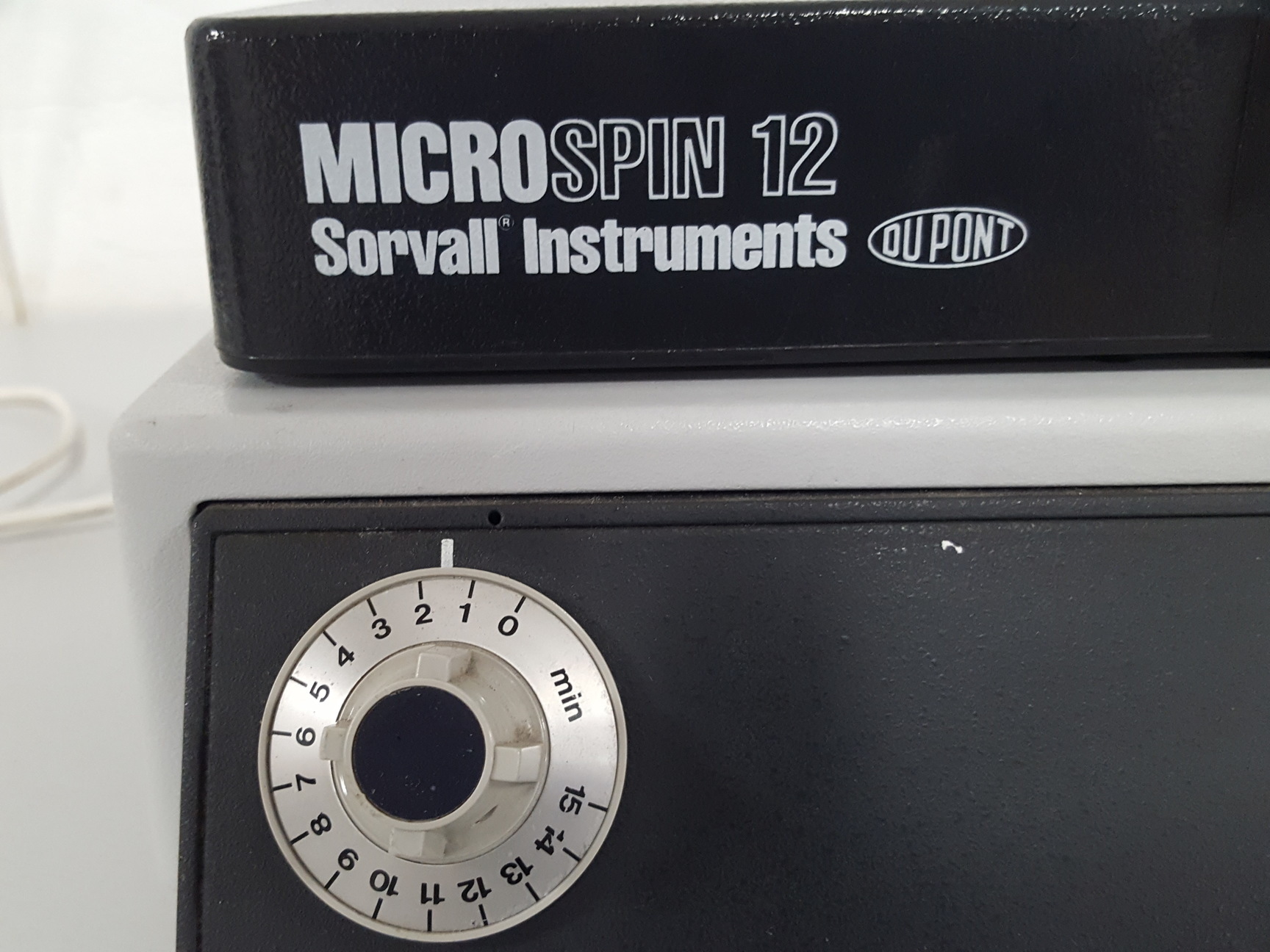 Image of Sorvall MicroSpin 12 Microfuge Benchtop Centrifuge Lab + 12 Tube Rotor