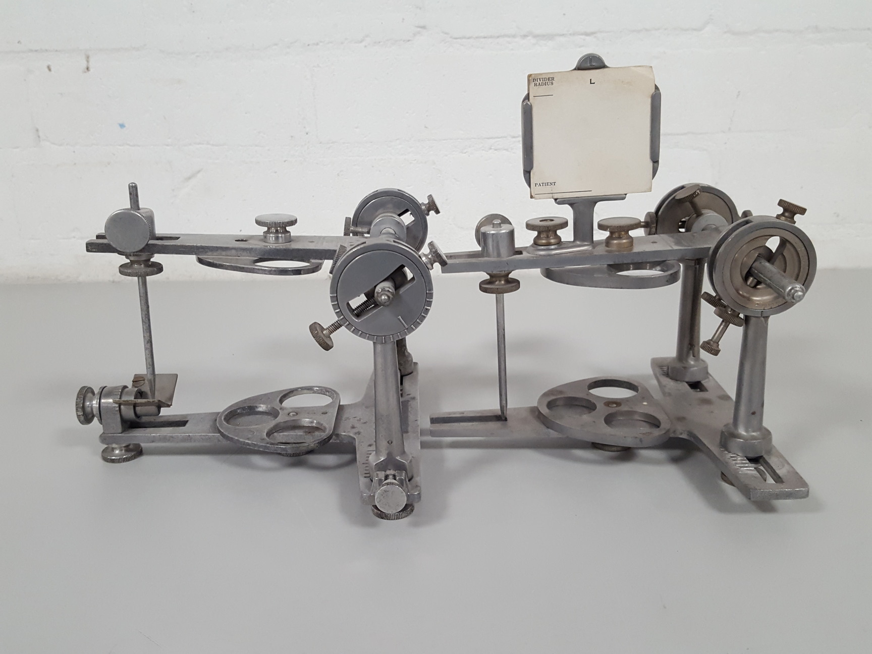 Image of 2x Vintage 1919 Wadsworth Dental Articulators No. 2 Lab Dentistry Upcycle