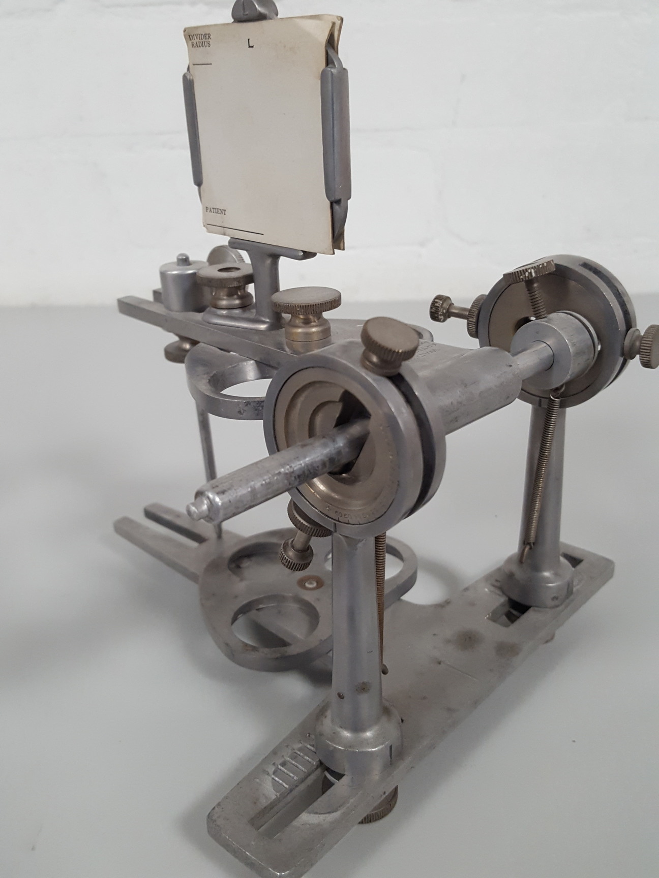 Image of 2x Vintage 1919 Wadsworth Dental Articulators No. 2 Lab Dentistry Upcycle