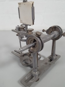 Thumbnail image of 2x Vintage 1919 Wadsworth Dental Articulators No. 2 Lab Dentistry Upcycle