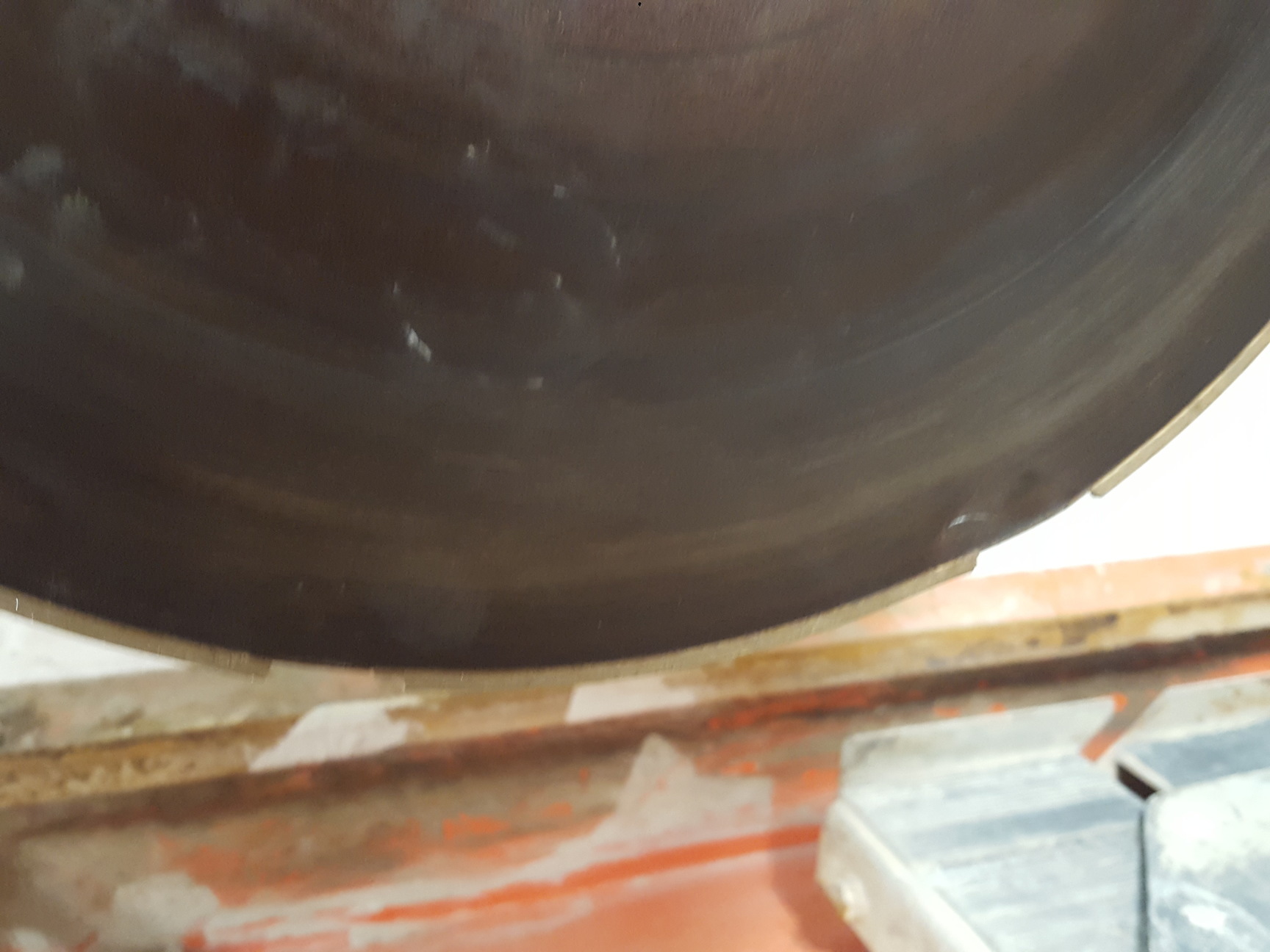 Image of Husqvarna TS350 E Electric Masonry Saw (Damaged Blade)