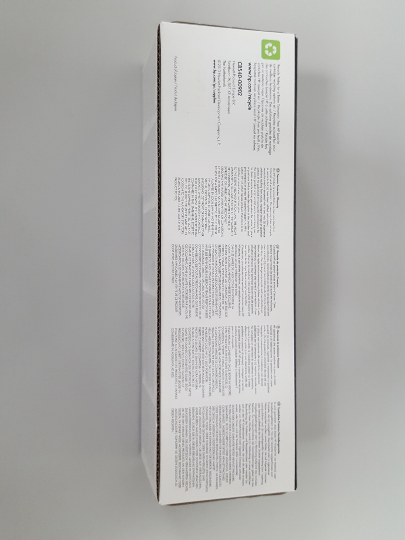Image of HP 125A CB540A Black Printer Toner Cartridge Genuine