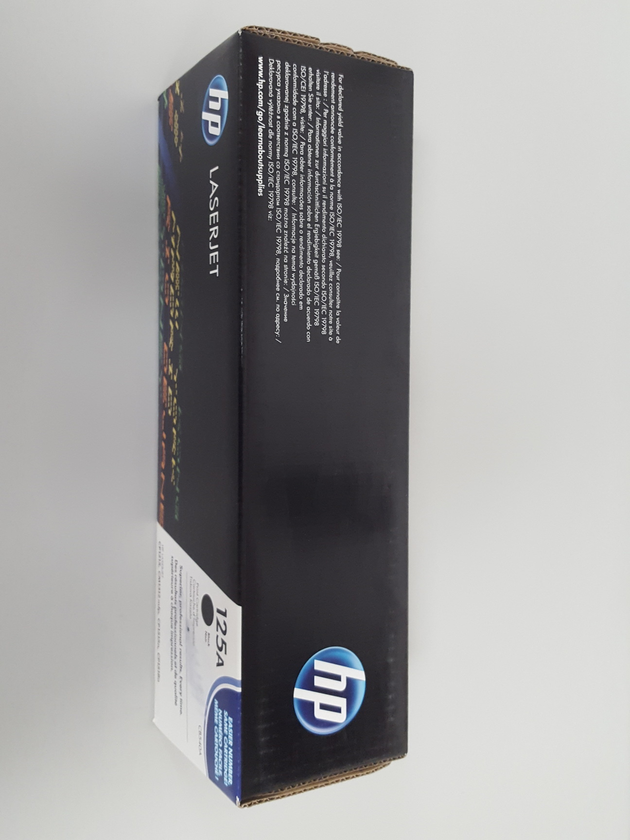 Image of HP 125A CB540A Black Printer Toner Cartridge Genuine