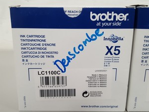 Thumbnail image of 19x Brother X5 LC1100 Ink Toner Cartridges 5x Yellow 5x Cyan 6x Magenta 3x Black