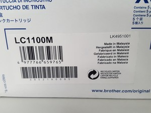 Thumbnail image of 19x Brother X5 LC1100 Ink Toner Cartridges 5x Yellow 5x Cyan 6x Magenta 3x Black