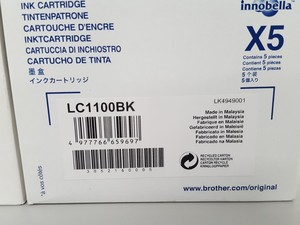Thumbnail image of 20x Brother LC1100 Ink Toner Cartridges, 5x Yellow 5x Cyan 5x Magenta 5x Black