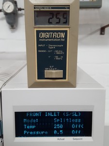 Thumbnail image of Agilent 6890GC + 7683 Autosampler, & 5973 MSD + 59864B Gauge Controller Lab