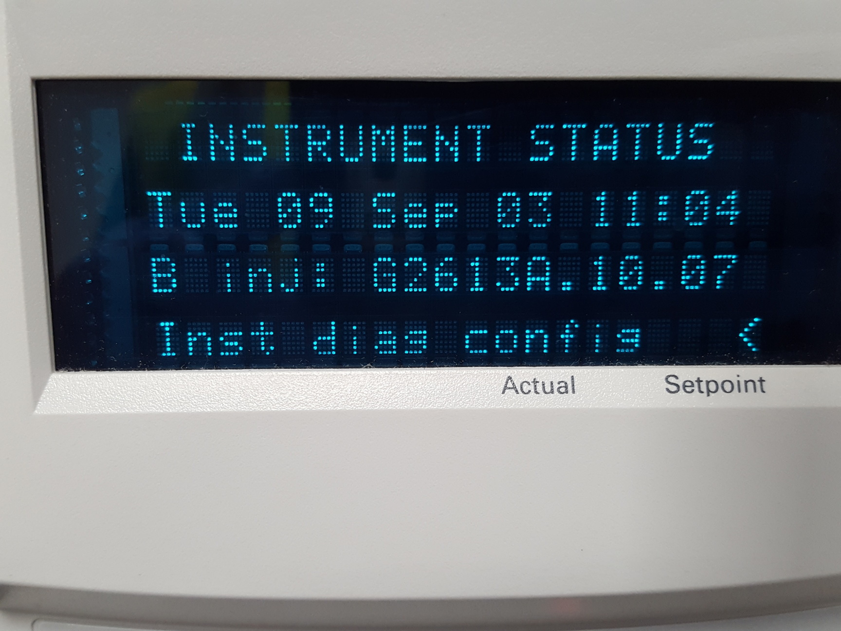 Image of Agilent 6890GC + 7683 Autosampler, & 5973 MSD + 59864B Gauge Controller Lab